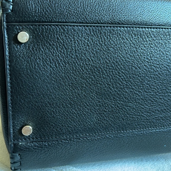 KATE SPADE | Black Leather Tote Purse - Picture 6 of 10